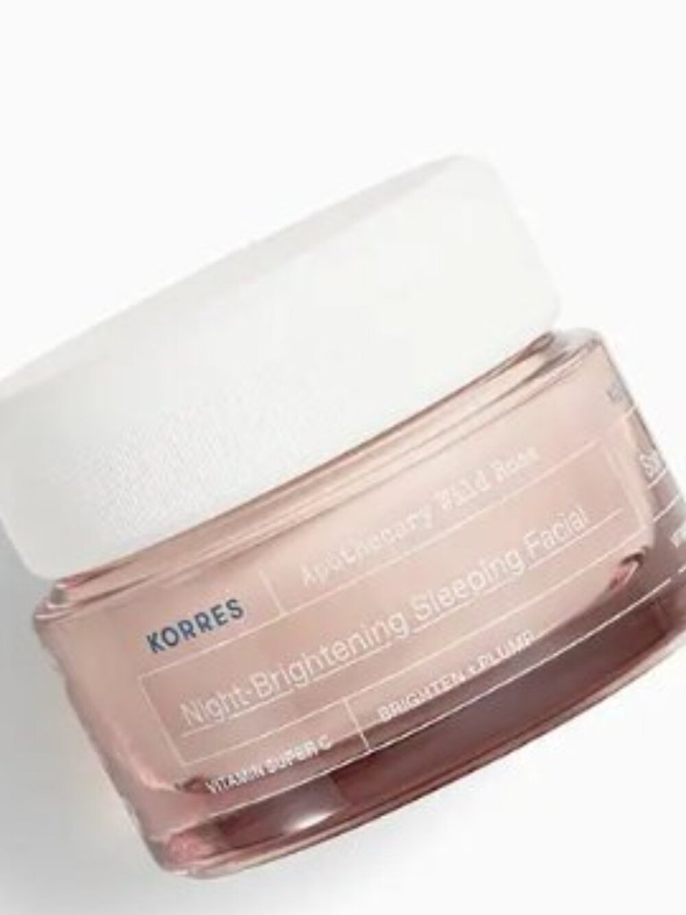 Korres Apothecary Wild Rose Night Brightening Sleeping Facial 1.35 oz 40 ml NIB